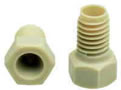 PEEK Short Nuts for Use With Double Ferrule