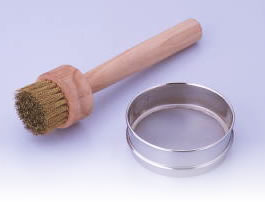 Sieve and Brush